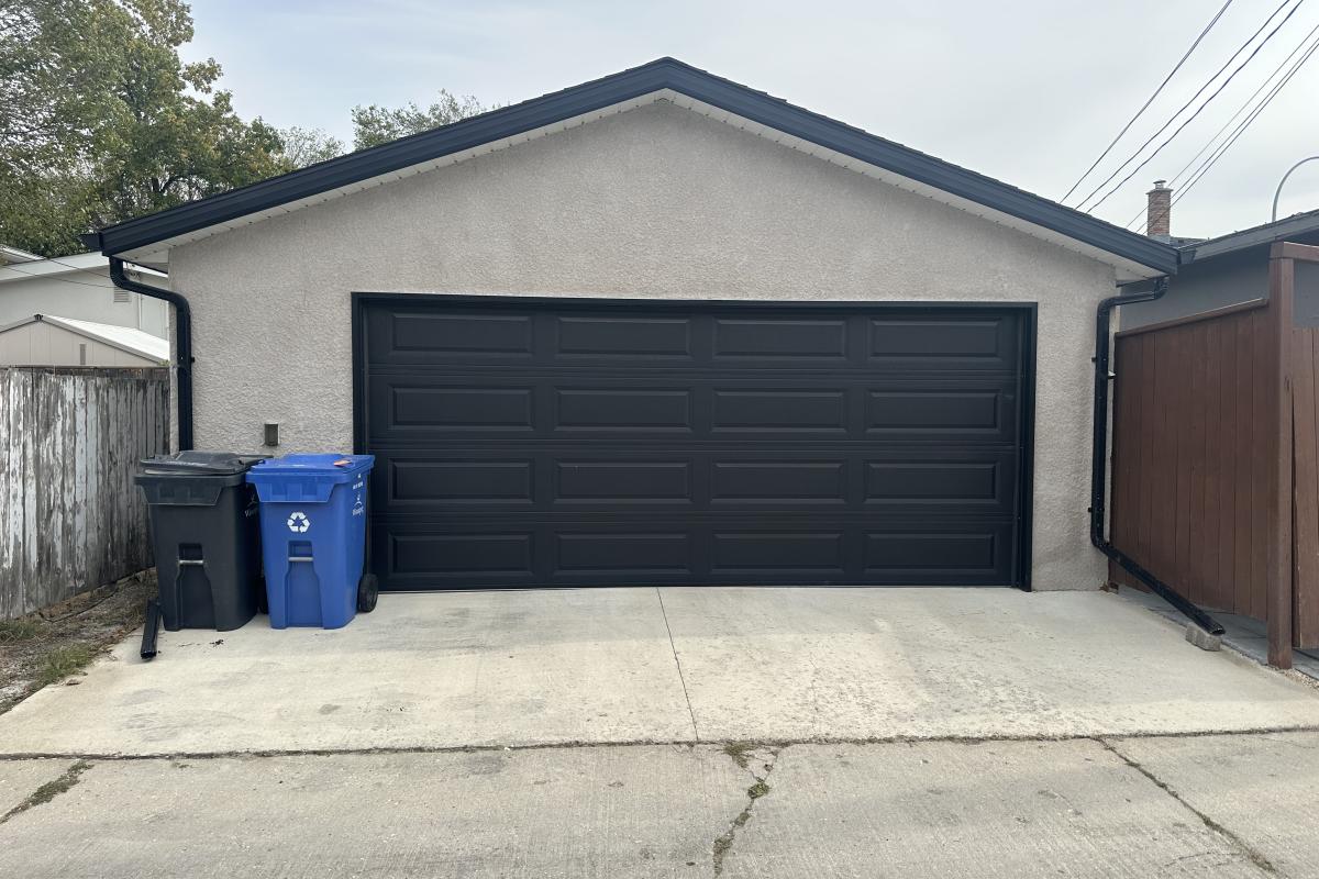 New Double Detached Garage